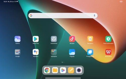 Xiaomi Pad 5 system