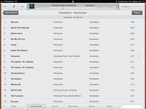 The New iPad - odtwarzacz audio