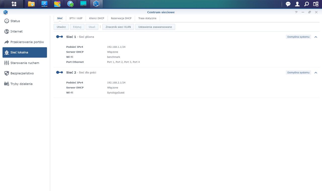 Synology RT6600ax - Centrum sterowania 2/4