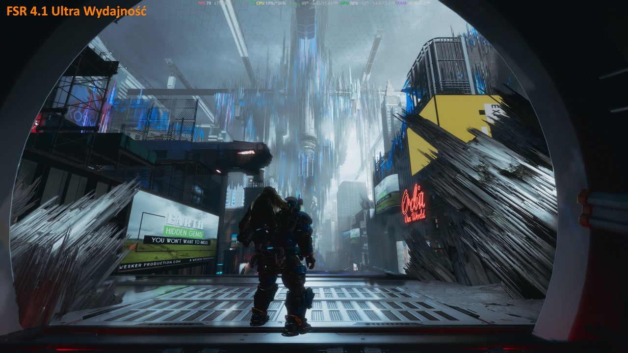 Pragmata - 4K + FSR 4 Ultra Performance