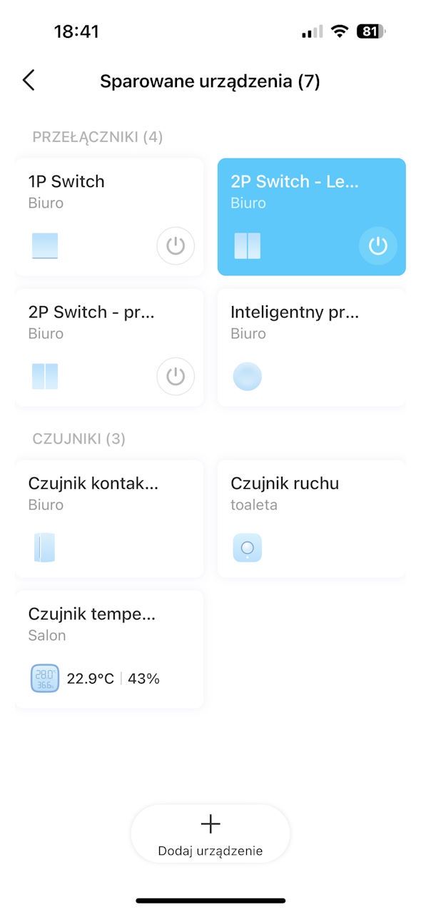 TP-Link Tapo Smart - konfiguracja H100 - 4