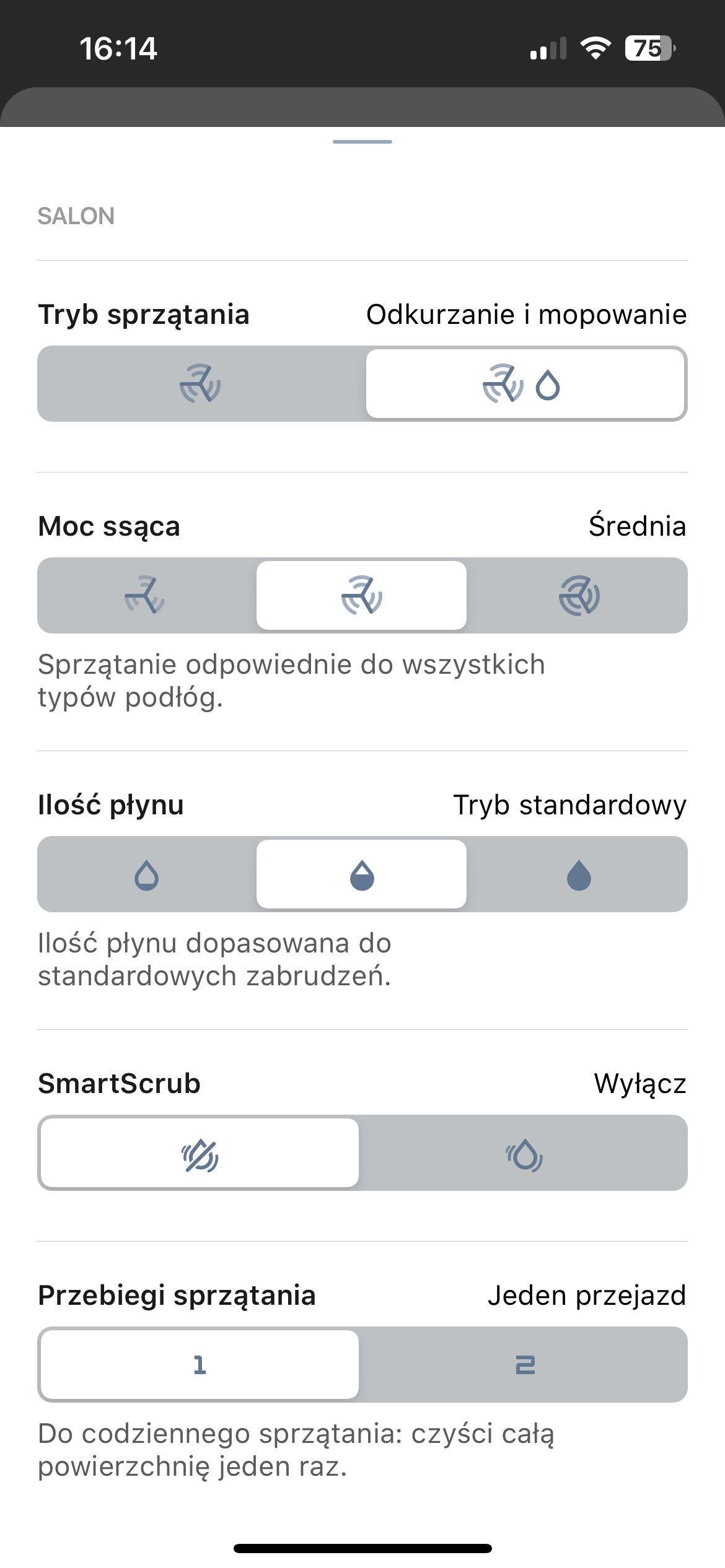 iRobot Roomba j9+ Combo: aplikacja