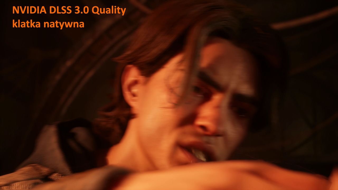 DLSS 3.0 Frame Generation - porównanie nr 1 - klatka nr 3