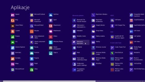 windows 8 aplikacje