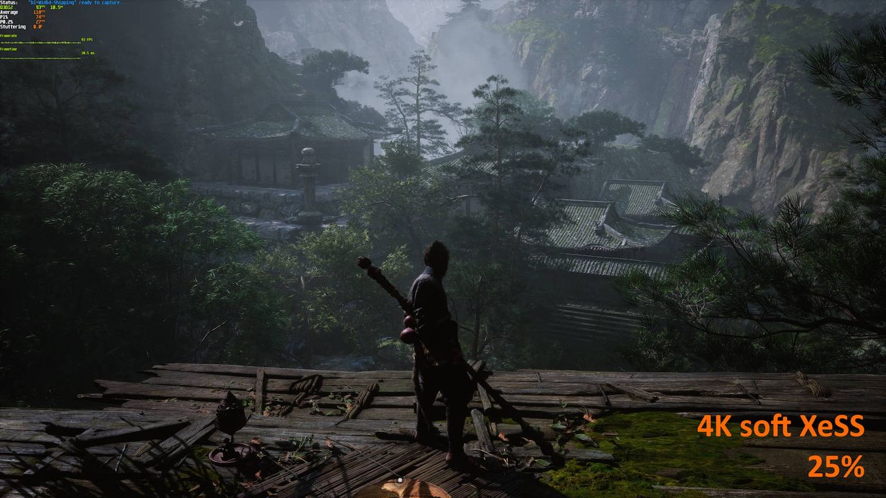 Black Myth Wukong - UHD - XeSS 25%