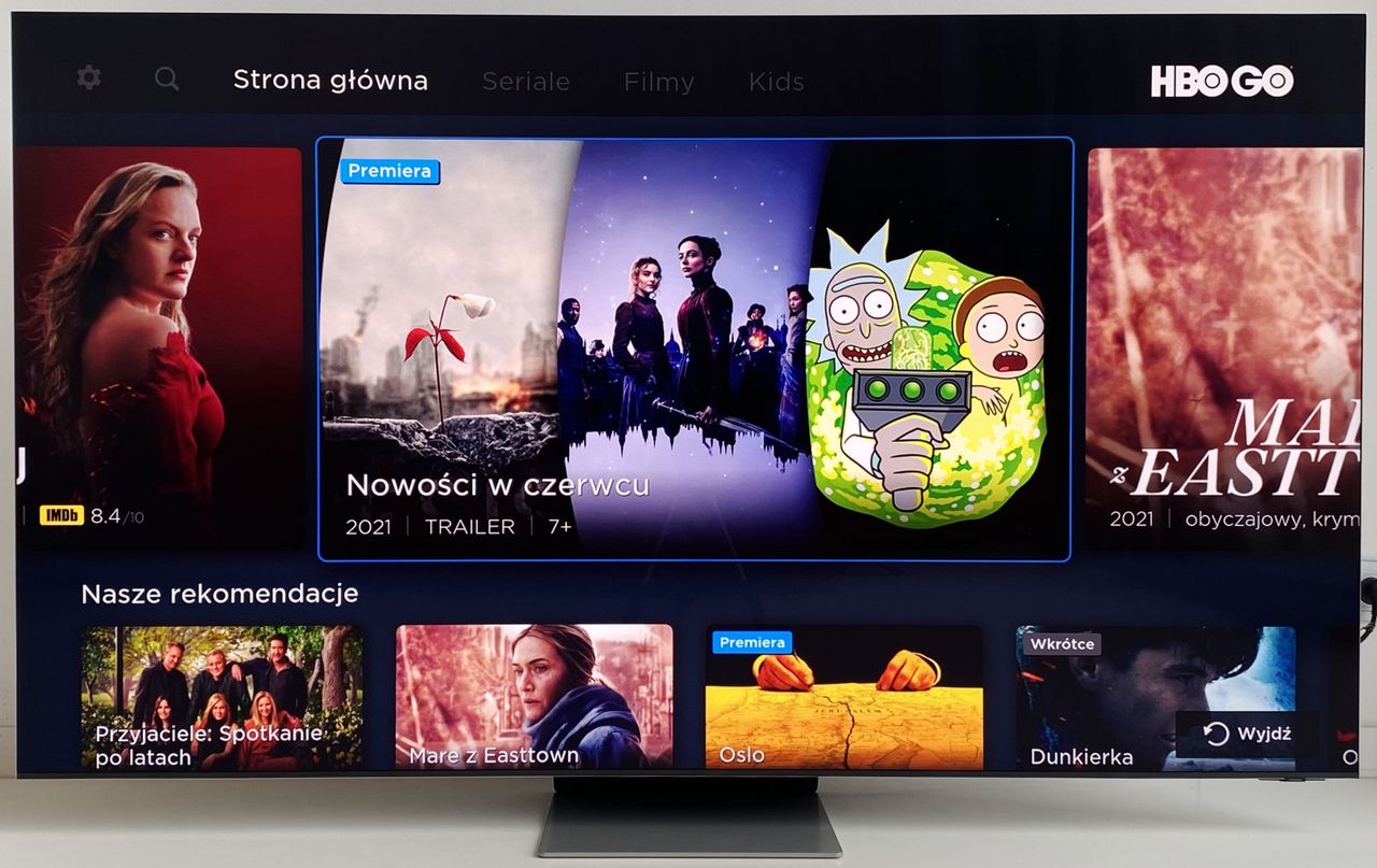 Samsung Neo QLED QN900A 75 - HBO GO