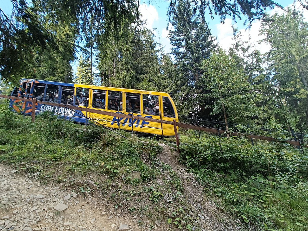Wagonik kolejki na Gubałówkę
