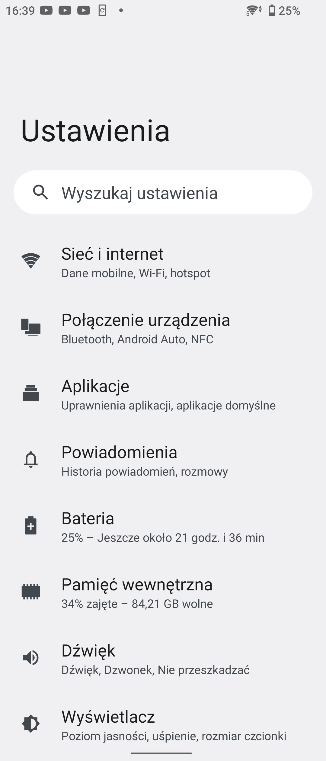 Messenger wylogowanie Android