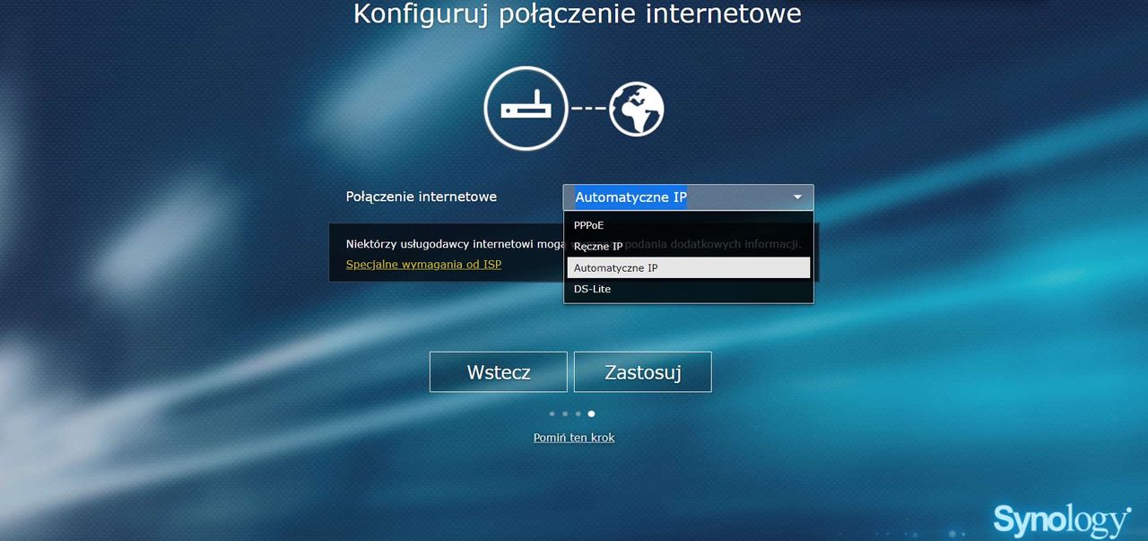 Synology RT6600ax - konfiguracja 3/3