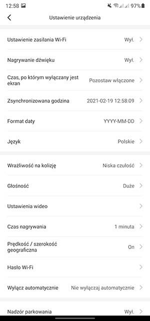 aplikacja na telefon 70mai 2