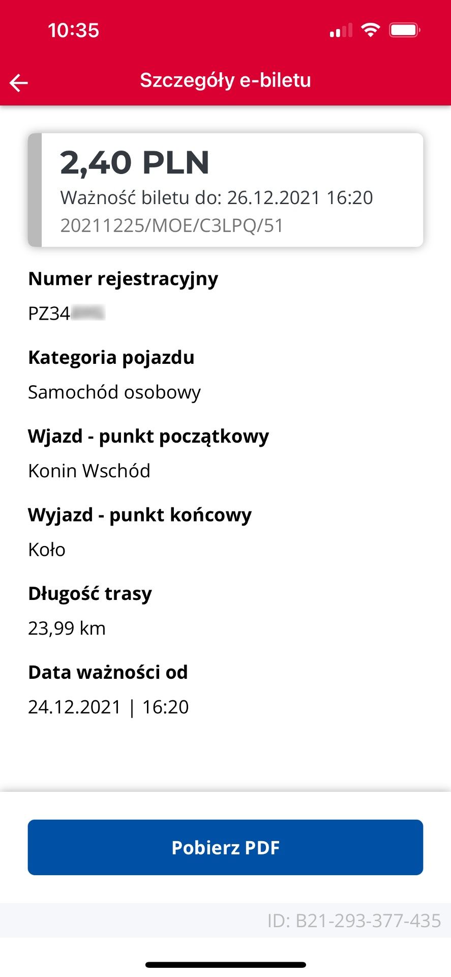 e-TOLL PL BILET