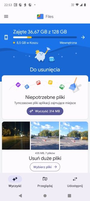 Android pamięć wewnętrzna