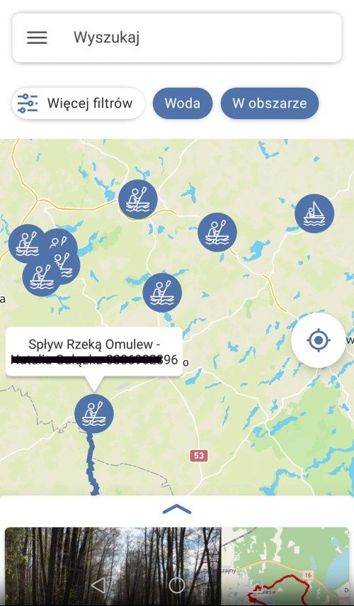 znalezione przez traseo propozycje
