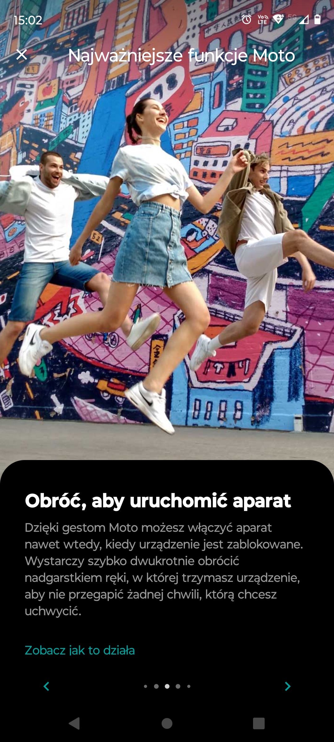 Motorola Edge 40 - podpowiedzi dotyczące aparatu