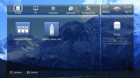 Dune HD 101 - oprogramowanie