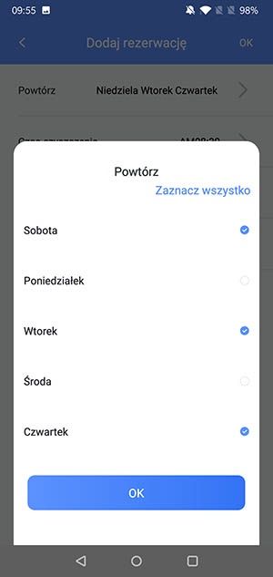 Lydsto harmonogram sprzątania