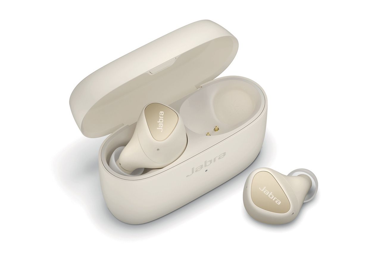 Jabra Elite 4 beżowy
