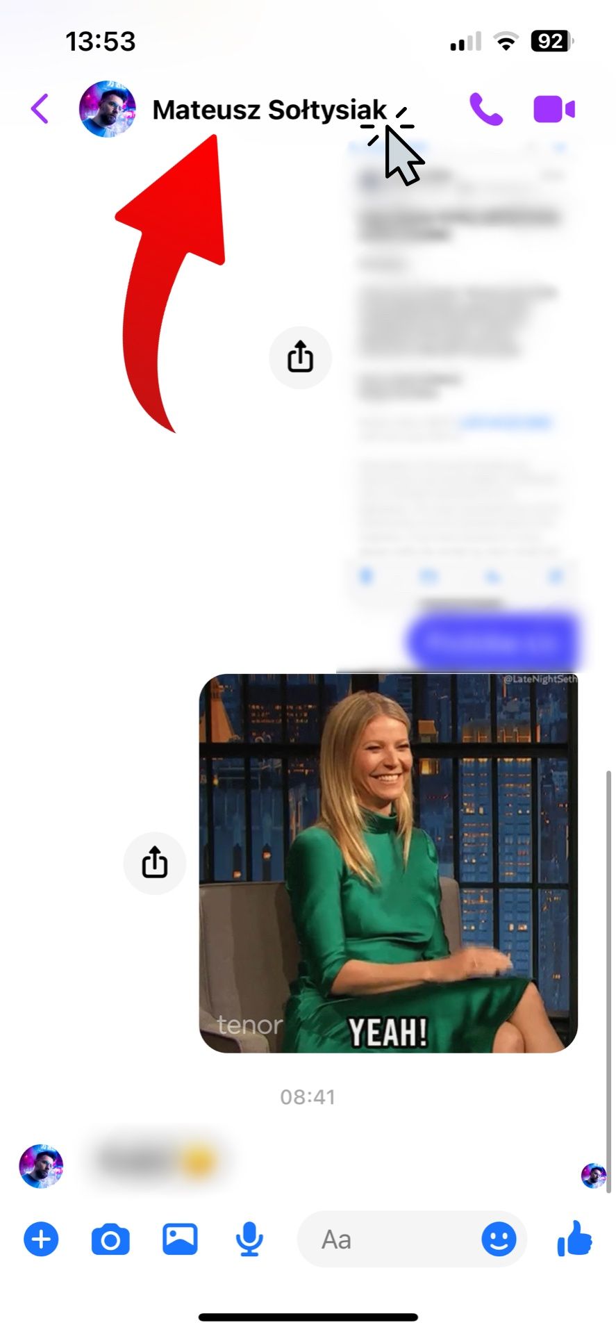 Tajne wiadomości Messenger