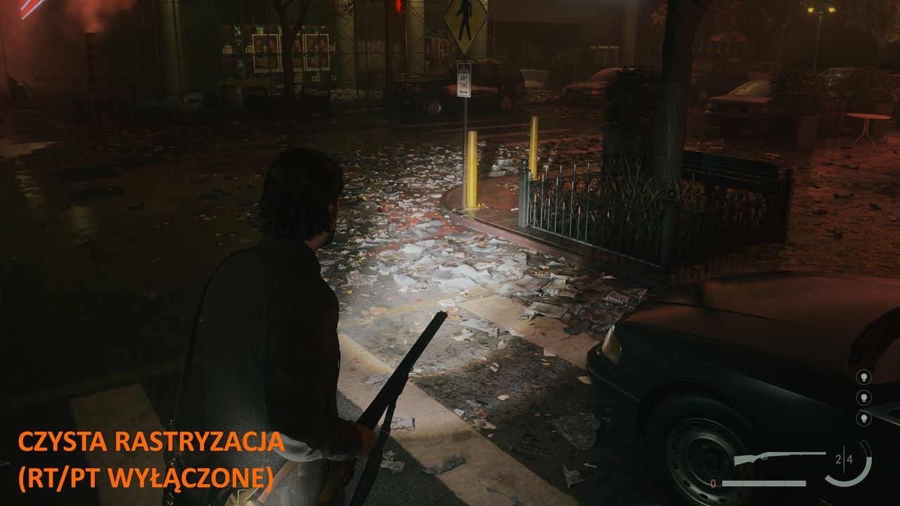 Alan Wake 2 - ustawienia wysokie 4