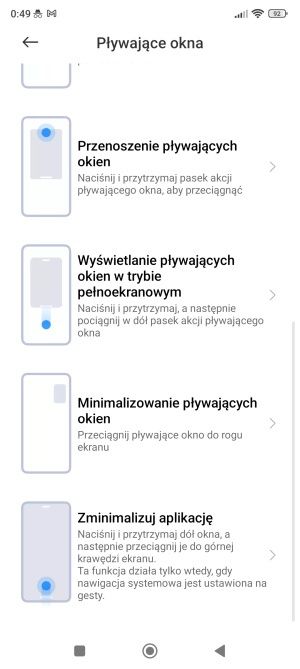 POCO M5 system ustawienia