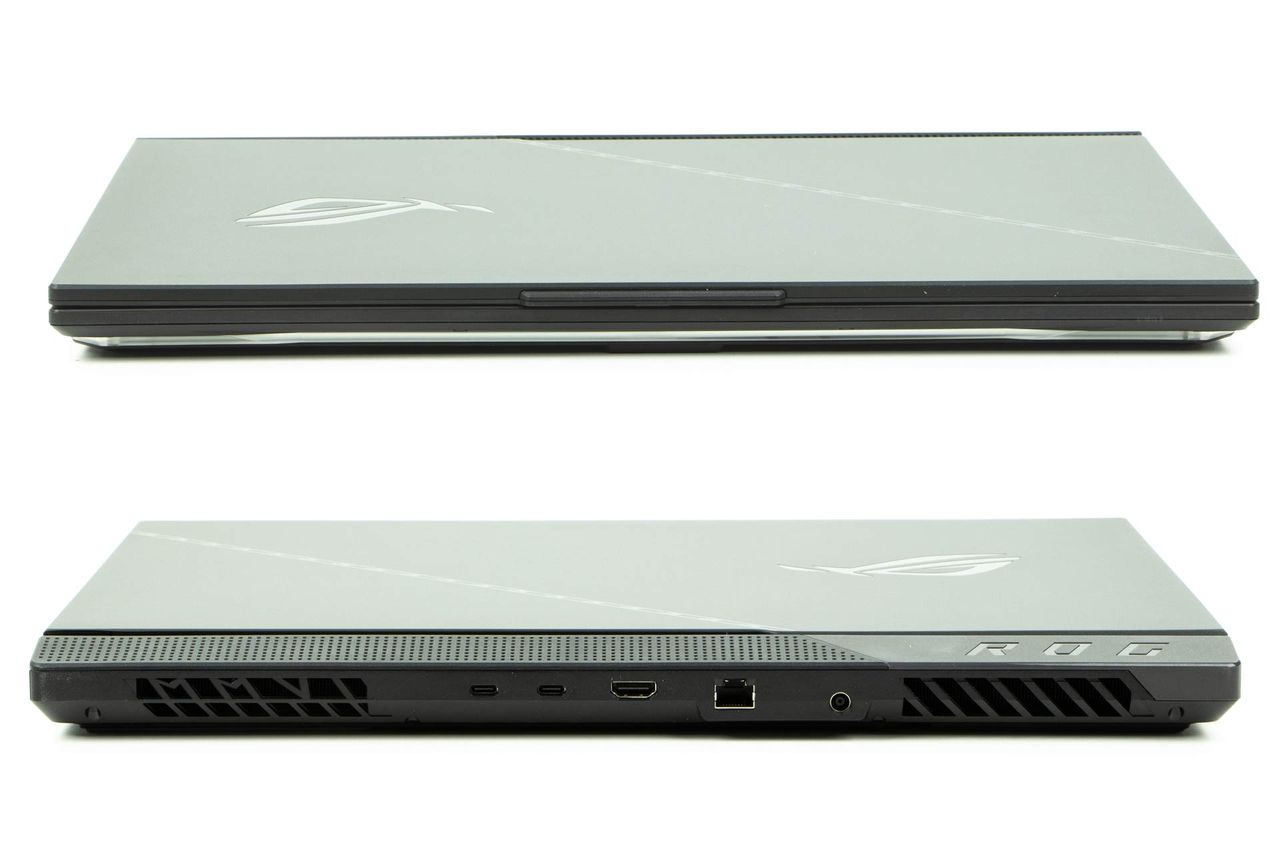 ASUS ROG Strix SCAR 17 G733P - przód i tył
