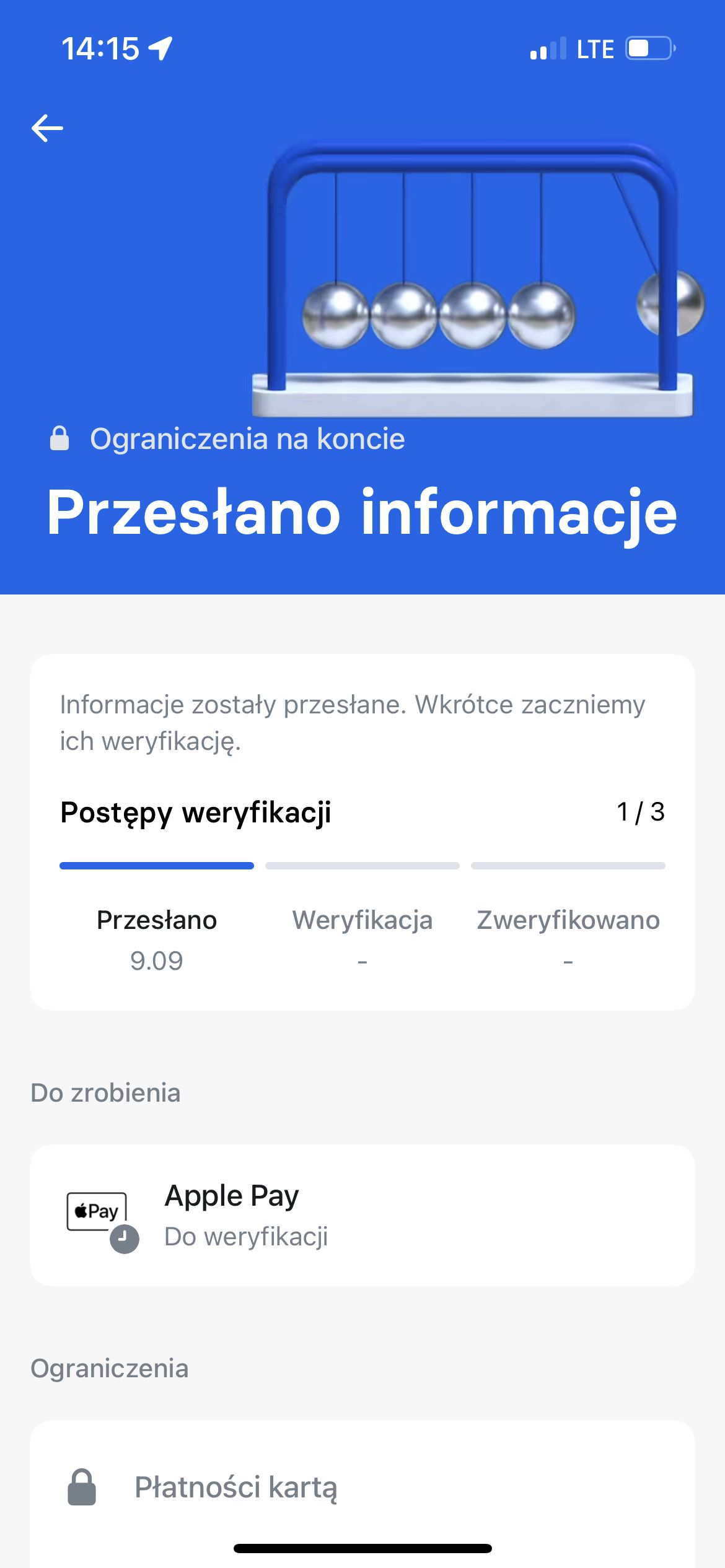 Revolut - problem z zablokowanym kontem