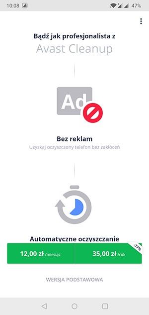 aplikacja czyszcząca 2