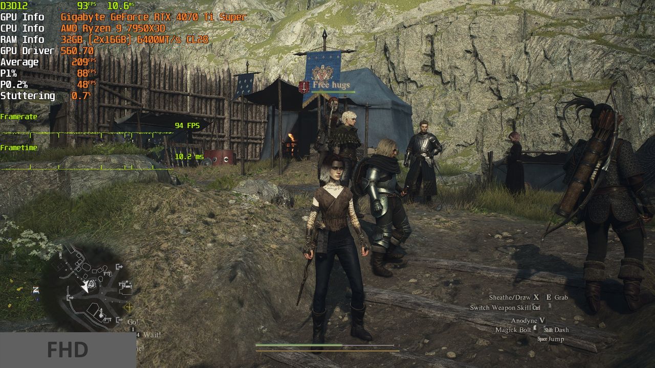 Dragons Dogma 2 - porownanie 5 - FHD