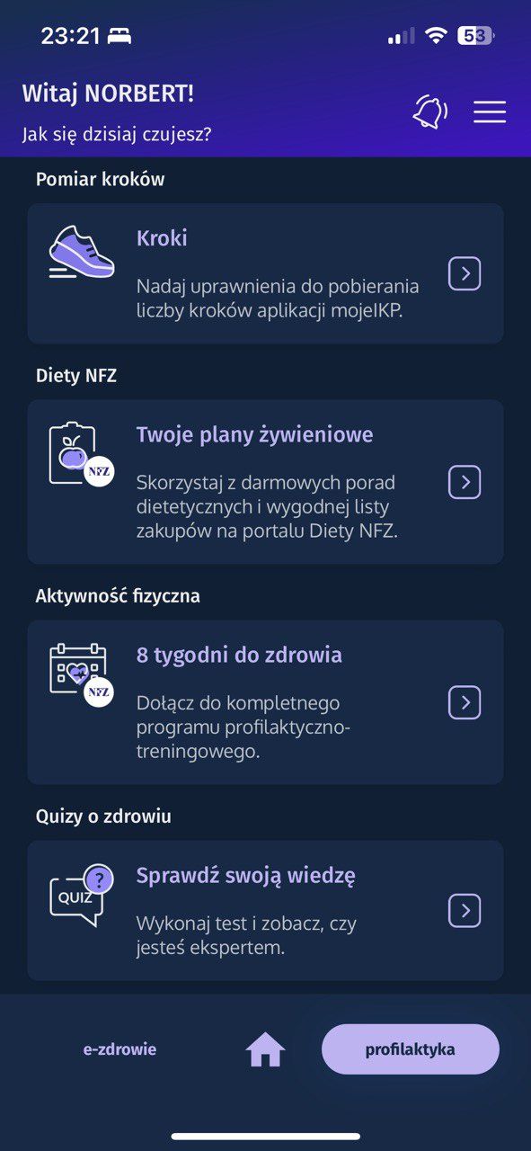 Diety NFZ