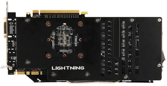 MSI GeForce GTX 680 Lightning karta graficzna zdjęcie laminat rewers chłodzenie
