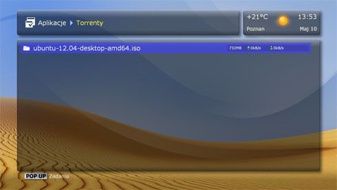 Dune HD Duo - interfejs urządzenia
