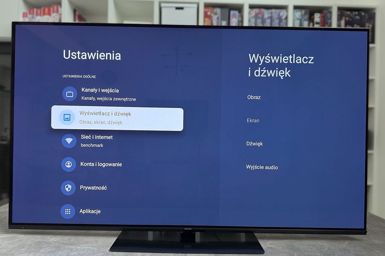 Panasonic TX-65MZ800E - ustawienia 1