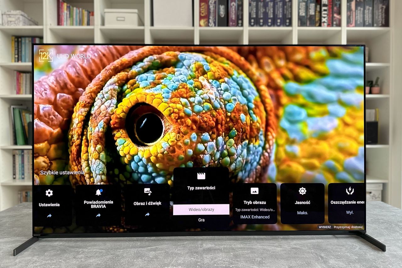 Sony Bravia XR-55A95L - ustawienia podstawowe 1