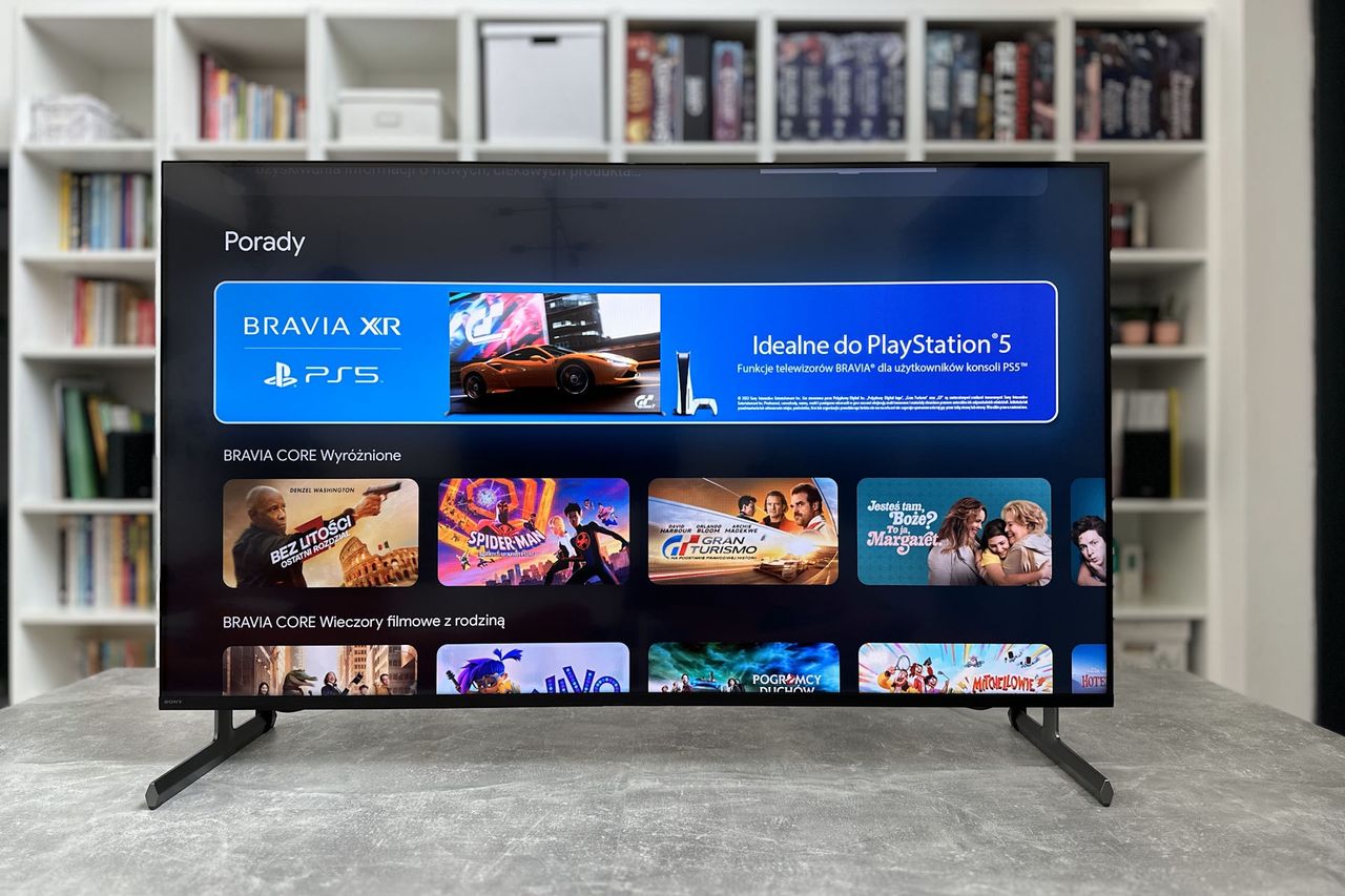 Sony KD-55X85L - ustawienia Google TV 2