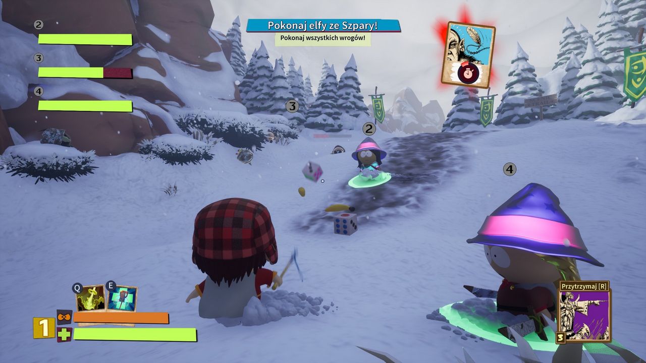 South Park: Snow Day! - drużyna