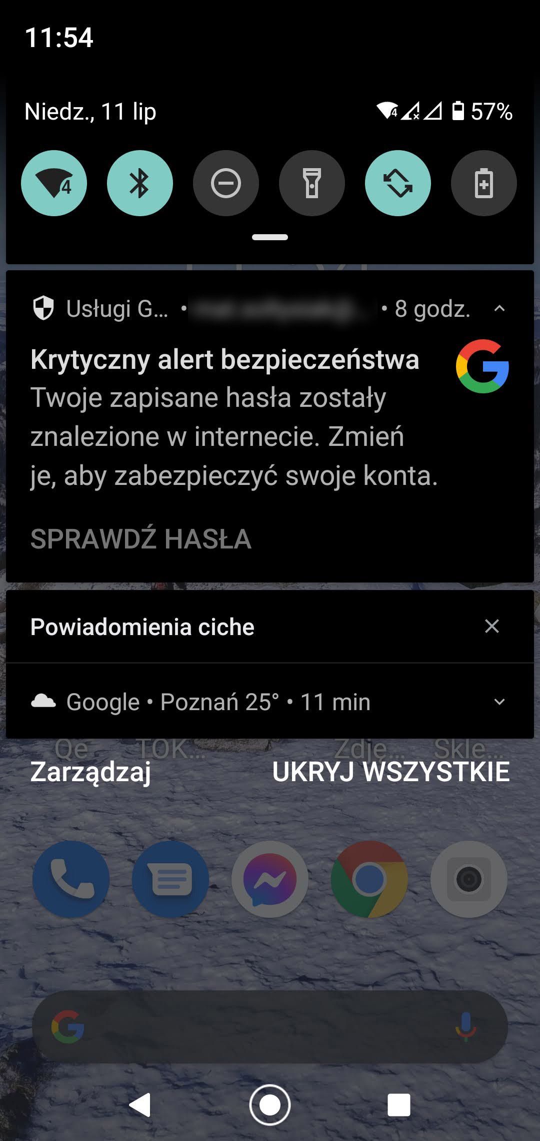 Krytyczny alert bezpieczeństwa Google
