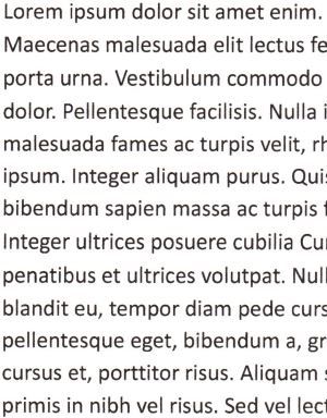 drukowanie tekstustandard jaskrawy