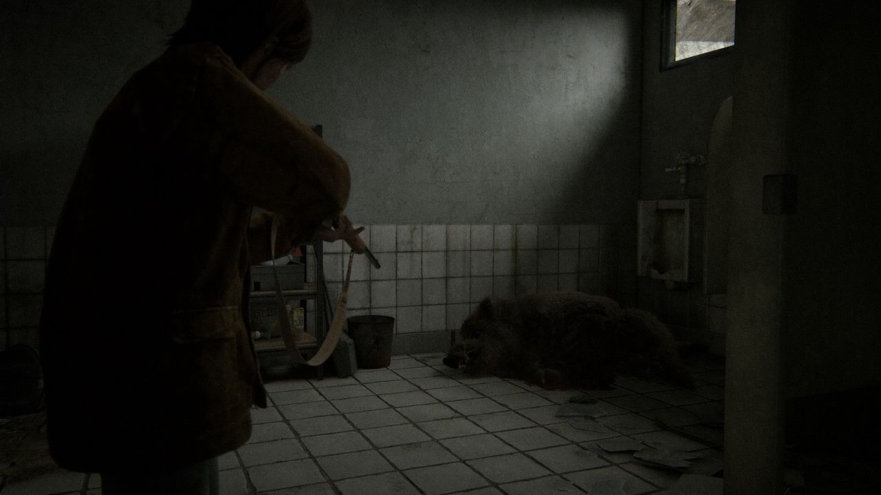 The Last of Us Part II - lost level (walka z dzikiem)