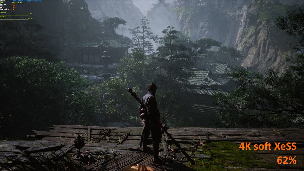 Black Myth Wukong - UHD - XeSS 62%