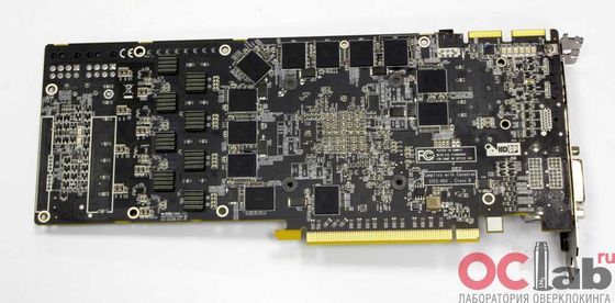 Sapphire Radeon HD 7970 Toxic karta graficzna graphics card laminat PCB rewers zdjęcie photo