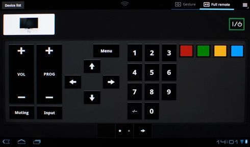 Sony Tablet S - pilot
