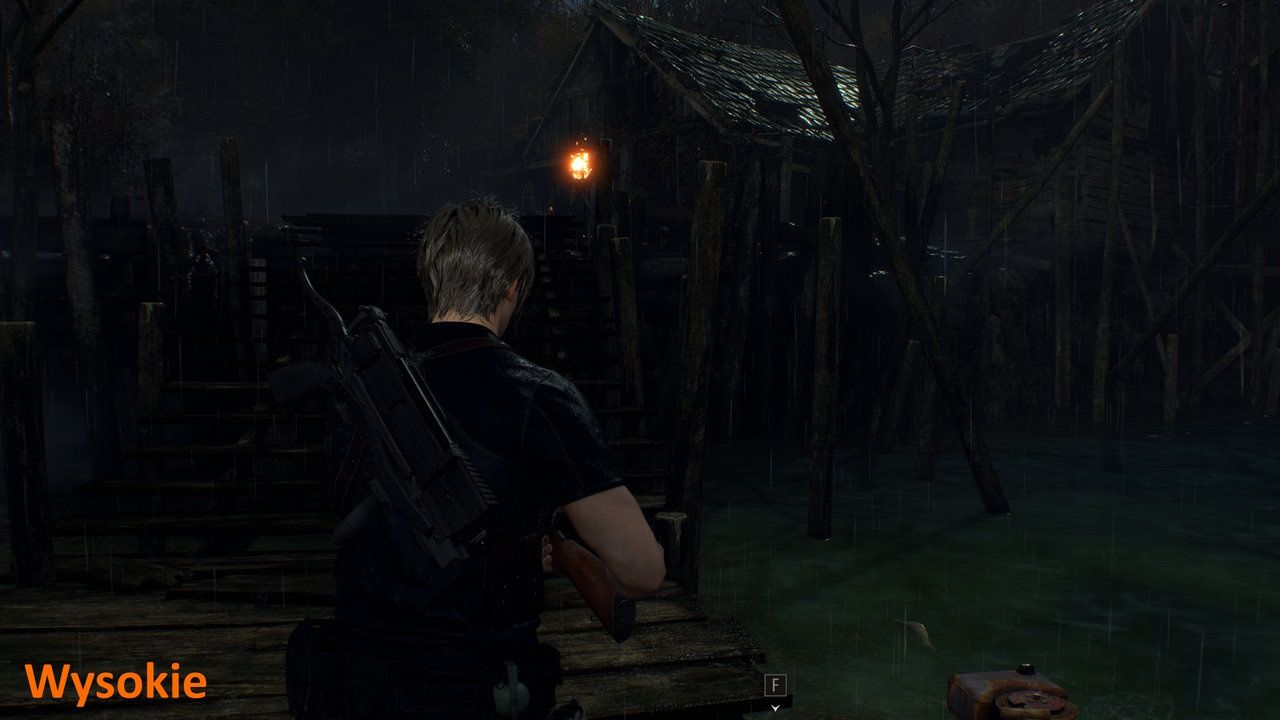 Resident Evil 4 (PC) - ustawienia wysokie