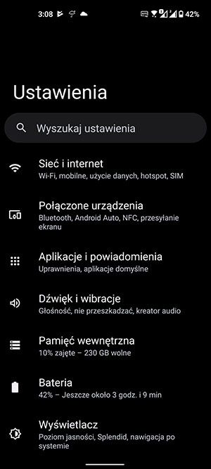 ustawienia