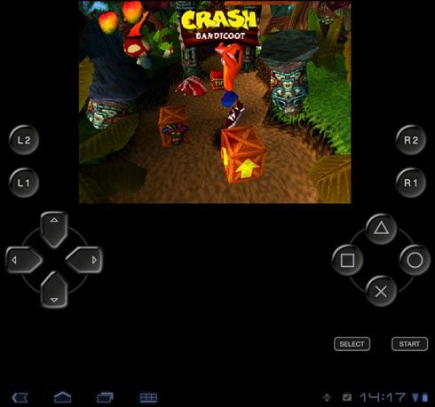 Sony Tablet P - shadowgun