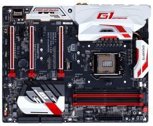 Gigabyte GA-Z170X-Gaming 7 płyta główna - tylny panel