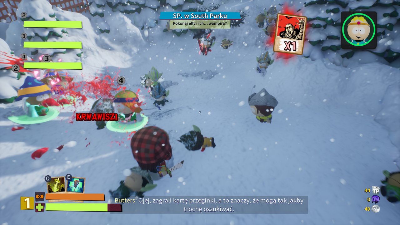 South Park: Snow Day! - walka