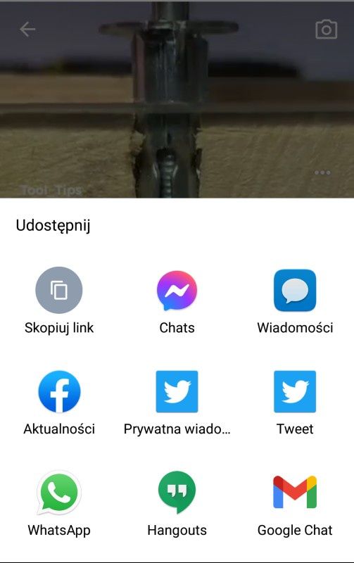 udostępnianie YouTube Shorts