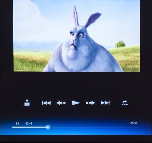 Sony Tablet P - wideo