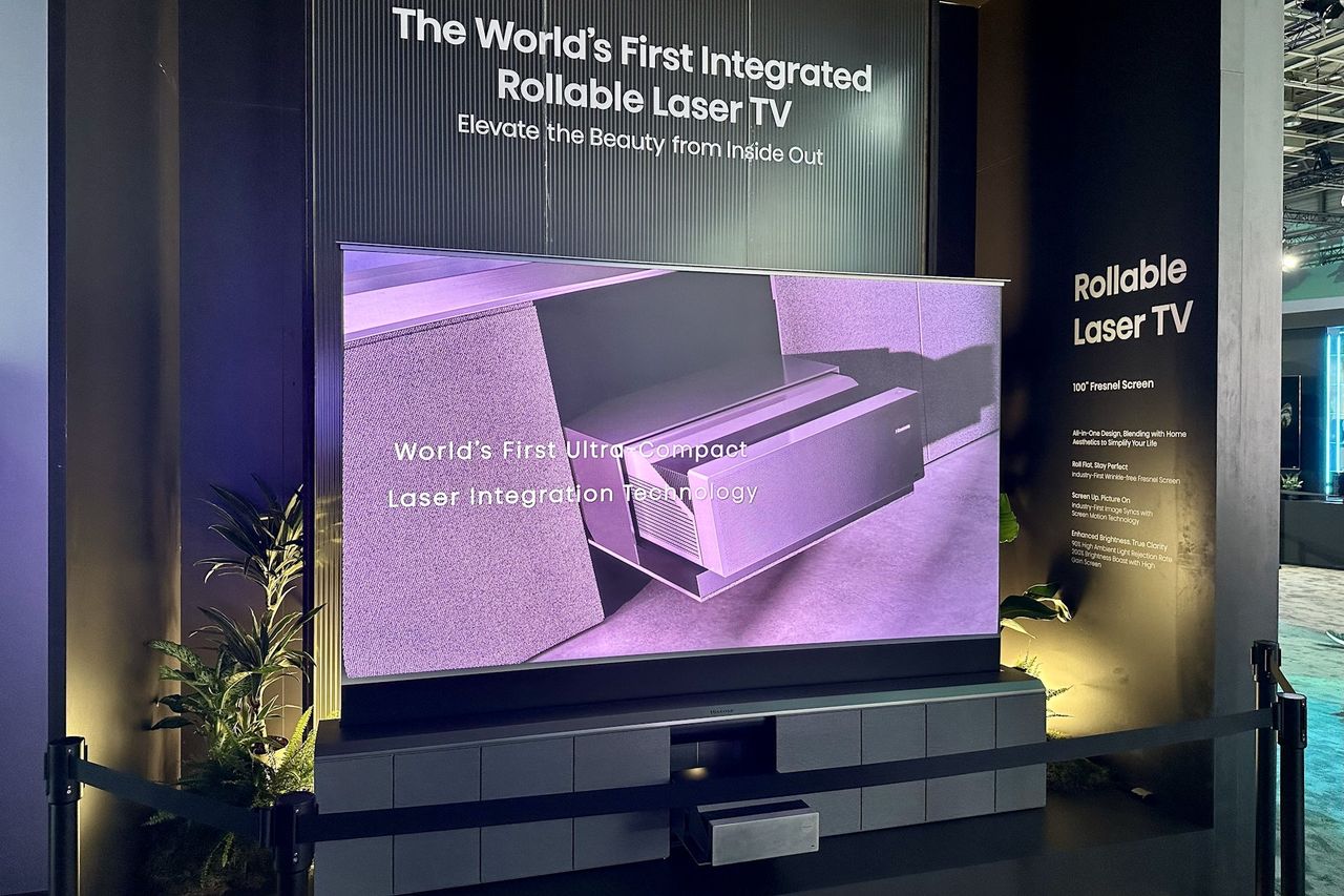 Hisense na IFA 2025 - Rozwijany Laser TV 2