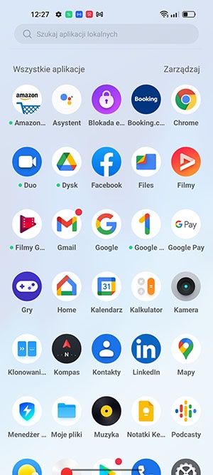 realme ui 3 aplikacje